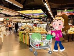小区出口第一家超市整体转让 日营业额4000-5000 